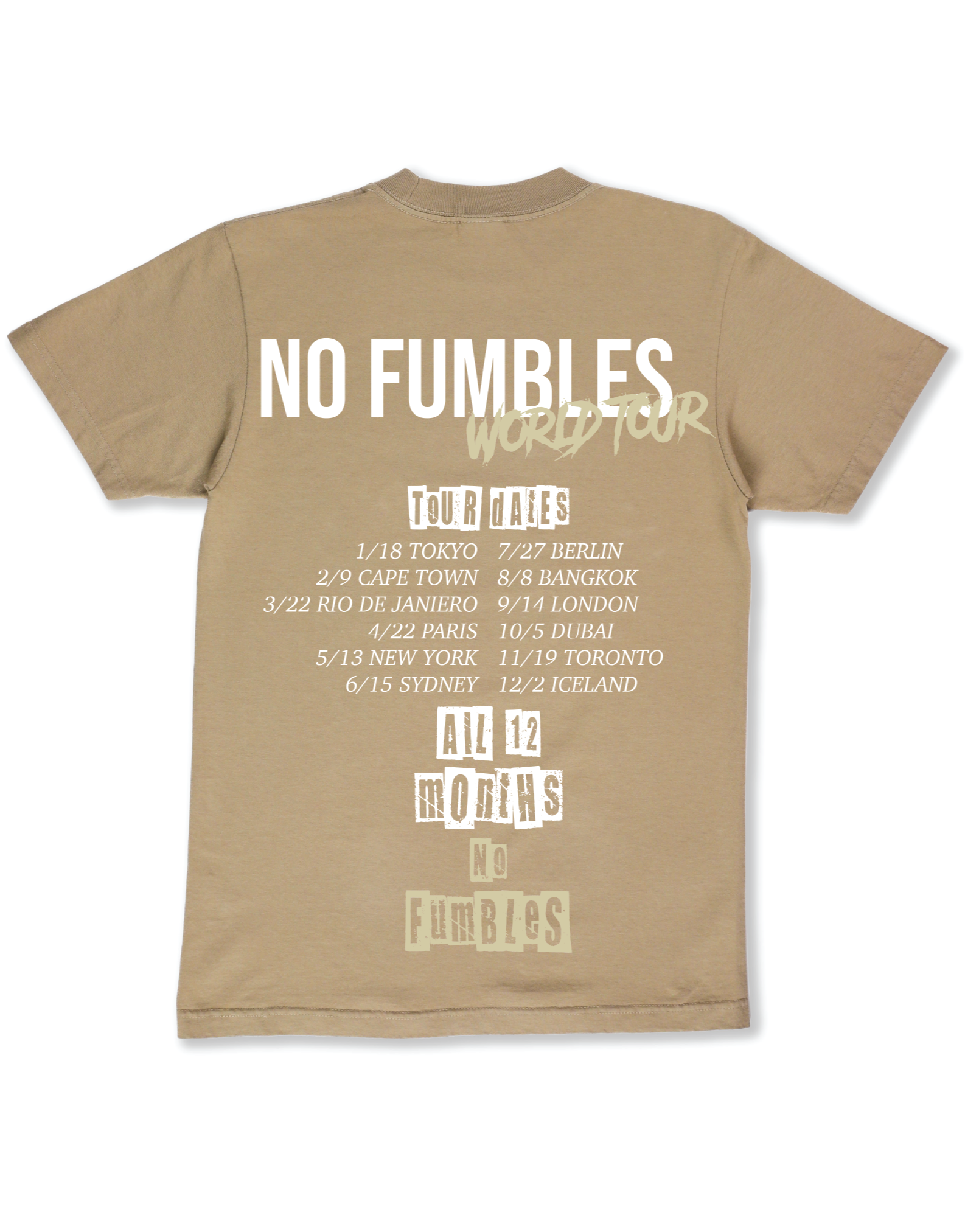 No Fumbles Dept Tee